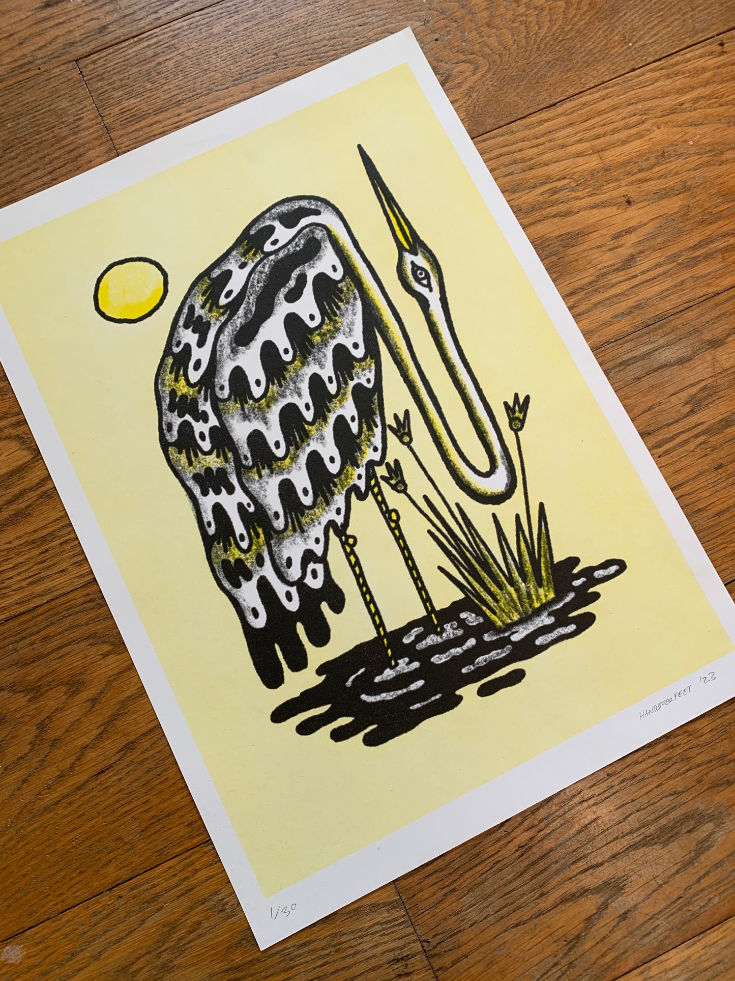 Stork Print