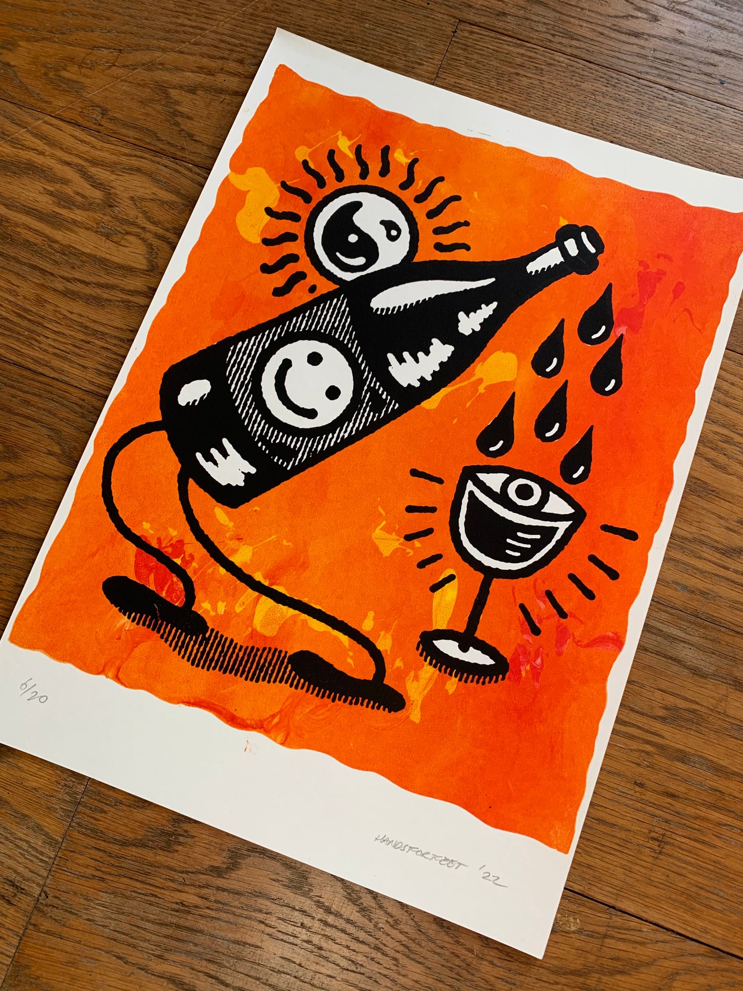 Wine Time Screen Print