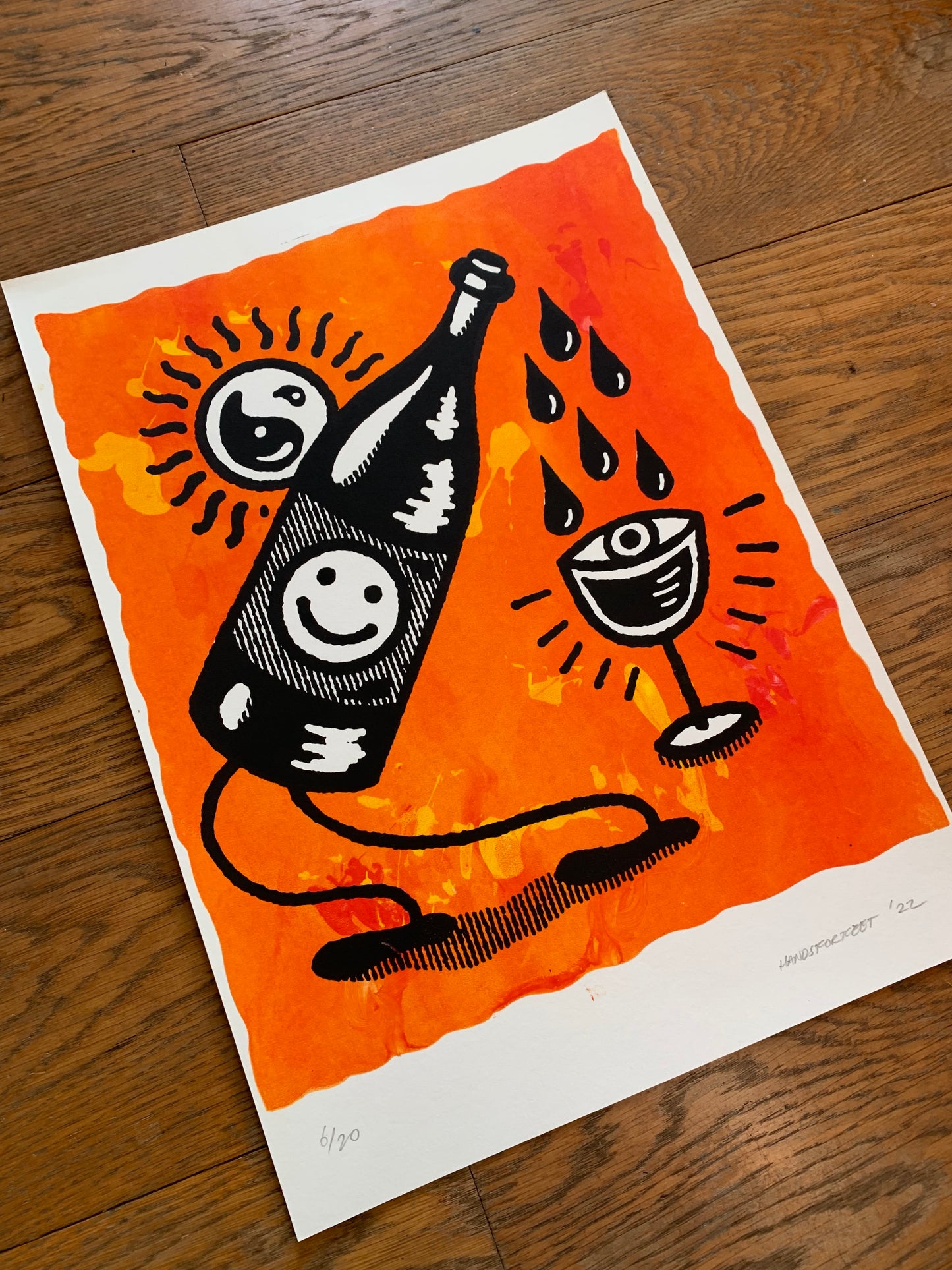 Wine Time Screen Print