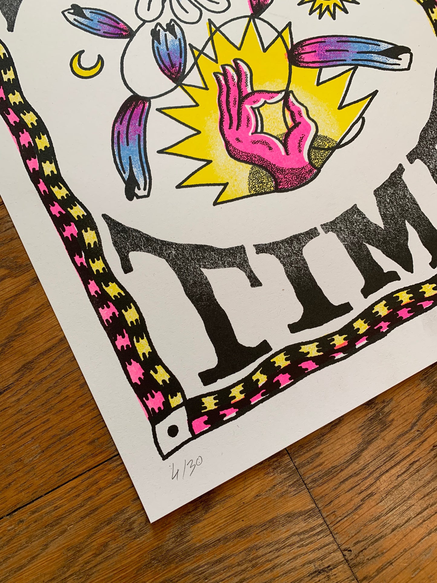 Wasted Time Print