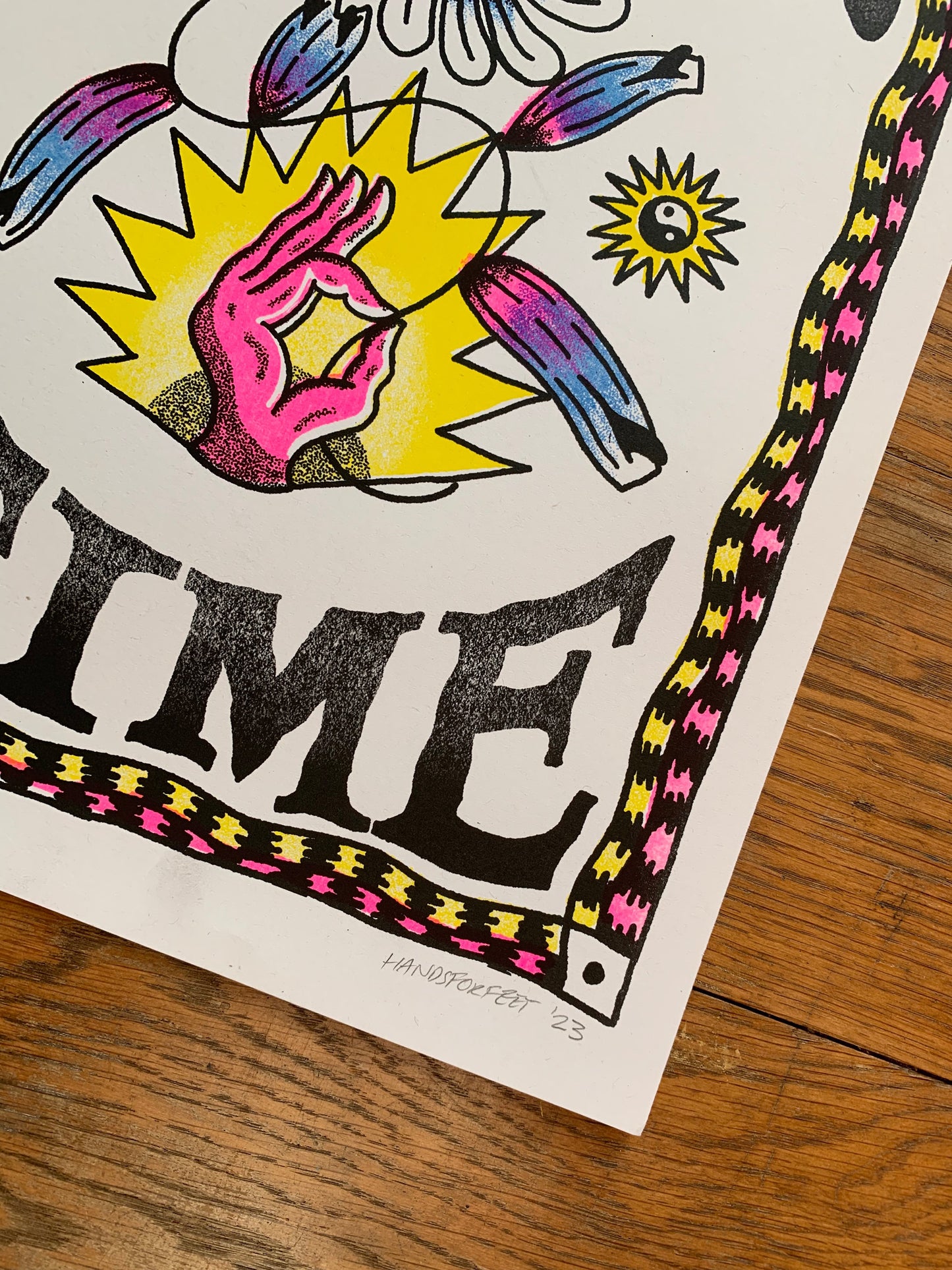 Wasted Time Print