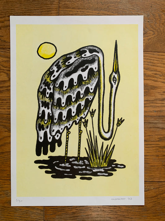Stork Print