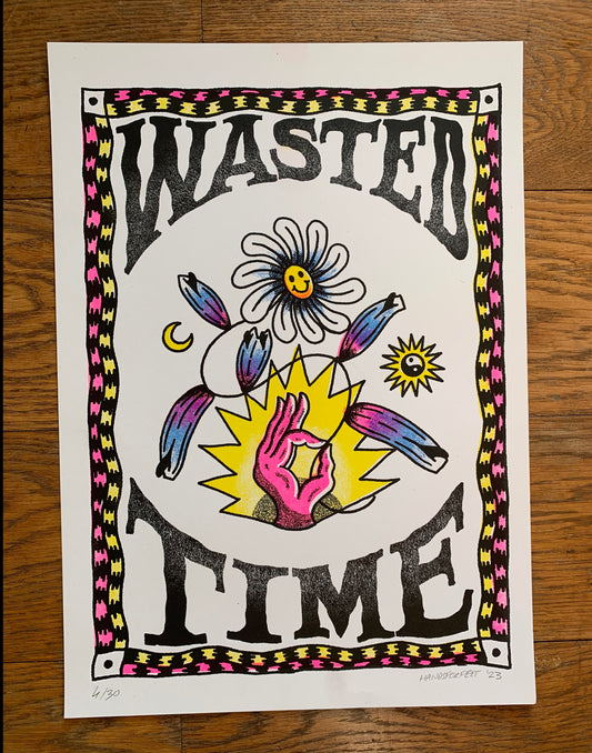 Wasted Time Print